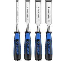 ЗУБР Ударник, 4 предм, набор стамесок-долот, Профессионал (18097-H4)