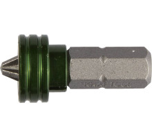 KRAFTOOL Magnet-X PH2, 25 мм, 1 шт, бита с магнитным держателем-ограничителем (26128-2-25-1)