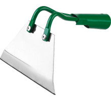 РОСТОК 150 х 80 мм, трапециевидный профиль, нержавеющая сталь, без черенка, мотыга (421569) РОСТОК 150 х 80 мм, трапециевидный профиль, нержавеющая сталь, без черенка, мотыга (421569)