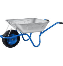 ЗУБР ПТ-250, 130 л, 250 кг, широкое пневматическое колесо, одноколесная, строительная тачка, Профессионал (39907) ЗУБР ПТ-250, 130 л, 250 кг, широкое пневматическое колесо, одноколесная, строительная тачка, Профессионал (39907)