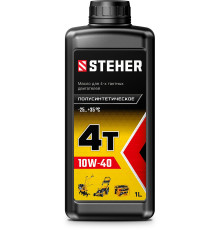 STEHER 4Т-10W40, 1 л, полусинтетическое масло для 4-тактных двигателей (76013-1)