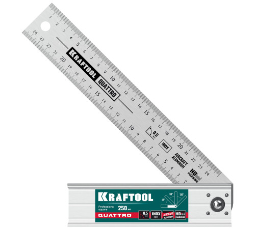 KRAFTOOL QUATTRO, 250 мм, 4 положения, складной столярный угольник (3444) купить в Сочи KRAFTOOL QUATTRO, 250 мм, 4 положения, складной столярный угольник (3444) купить в Сочи