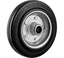 ЗУБР d 160 мм, г/п 145 кг, игольчатый подшипник, резина/металл, колесо, Профессионал (30936-160)