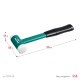 KRAFTOOL Dead Blow 50 мм, 900 г, безынерционный молоток (2078-50) купить в Сочи