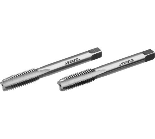 STAYER M12 х 1.5, 2 шт, комплект метчиков (28025-12-1.5-H2) купить  в Сочи