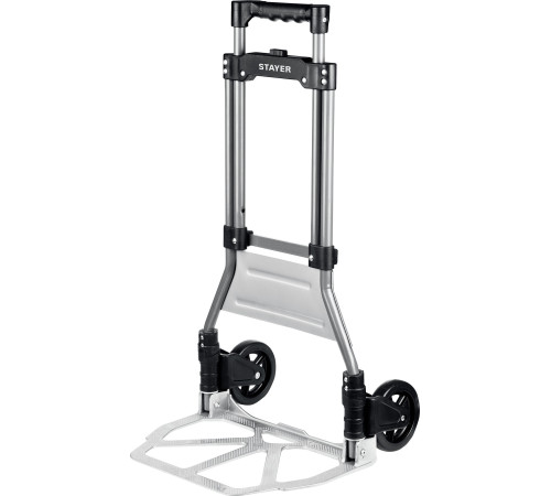 STAYER PROTruck, до 90кг, каркас из стали, платформа из алюминия, платформа 39х28см, колеса d13см, вес 4кг, складная хозяйственная тележка (38755-90) купить  в Сочи