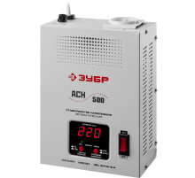 ЗУБР 500ВА, 0.5 кВт, автоматический стабилизатор напряжения, Профессионал (59385-0.5)