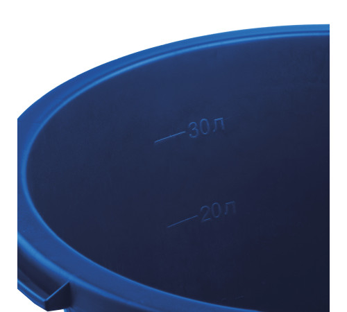 ЗУБР 40 л, первичный высокопрочный пластик, усиленный круглый строительный таз (06094-45) купить  в Сочи