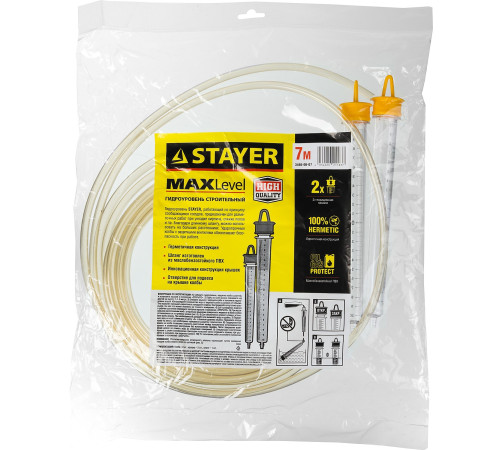 STAYER 7 м, d 6 мм, гидроуровень (3486-06-07) купить в Сочи STAYER 7 м, d 6 мм, гидроуровень (3486-06-07) купить в Сочи