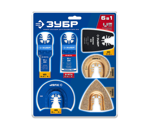 ЗУБР универсальный набор, полотна для реноватора, 6шт: по дереву, металлу, пластику, UniLock (15560-H6) купить  в Сочи ЗУБР универсальный набор, полотна для реноватора, 6шт: по дереву, металлу, пластику, UniLock (15560-H6) купить  в Сочи