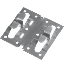 ЗУБР Кляймер-КГ, 10 x 70 x 75 мм, цинк, 80 шт, рядовой крепеж для керамогранита (30855)