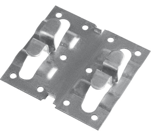 ЗУБР Кляймер-КГ, 10 x 70 x 75 мм, цинк, 80 шт, рядовой крепеж для керамогранита (30855) купить  в Сочи