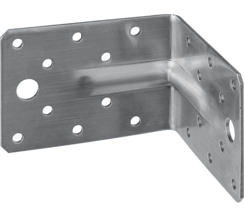 ЗУБР УНКУ-2.0, 65 x 90 x 90 x 2 мм, усиленный нержавеющий крепежный уголок, Профессионал (310516-65) купить  в Сочи