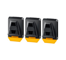 KRAFTOOL KC-3 клипсы для системы быстрого крепления FastClip, 3 шт. (38779)