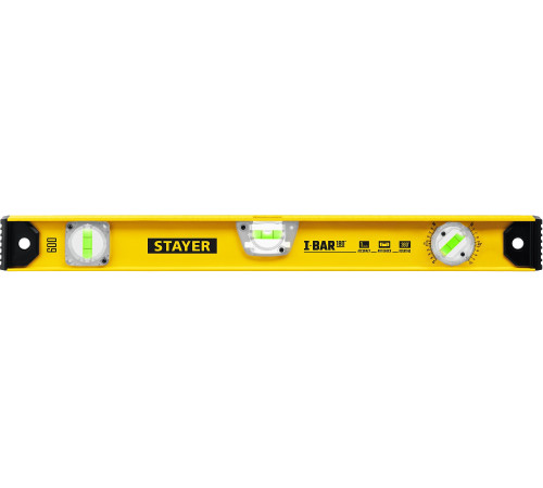 STAYER I-Bar 180˚, 600 мм, двутавровый, уровень с поворотным глазком (3470-060) купить  в Сочи