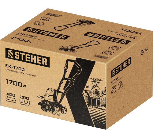 STEHER 1700 Вт, электрический культиватор (EK-1700) купить в Сочи STEHER 1700 Вт, электрический культиватор (EK-1700) купить в Сочи