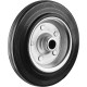 ЗУБР d 200 мм, г/п 185 кг, игольчатый подшипник, резина/металл, колесо, Профессионал (30936-200) для перемещения тележек и легковесного оборудования