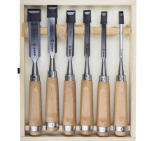 ЗУБР Классик, СТ-500, 6 предм, набор стамесок - долот (18096-H6)