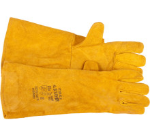 STAYER PROFI 400 мм, XL (10), с подкладкой, спилковые, для сварки и тяжелых механических работ, термостойкие краги, Professional (11333-XL)