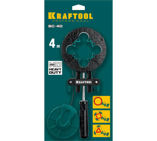 KRAFTOOL BC-40, 4 м, ременная струбцина (32207-1) купить  в Сочи