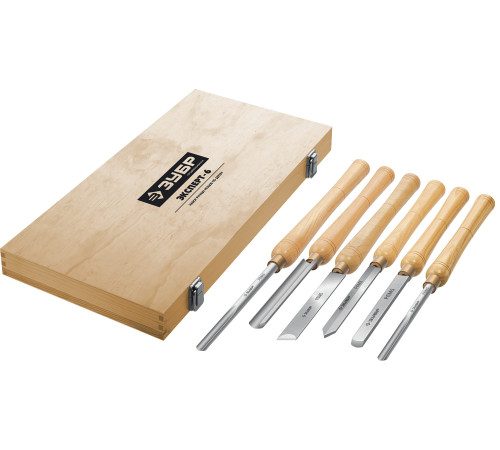 ЗУБР Эксперт-6, 6 предм., набор ручных резцов по дереву, Профессионал (18370) купить  в Сочи