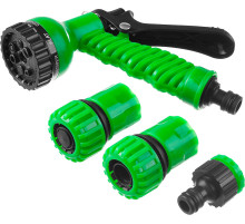 РОСТОК НП-34, 3/4″, фурнитура, пистолет с 7 режимами, поливочный набор (427369)