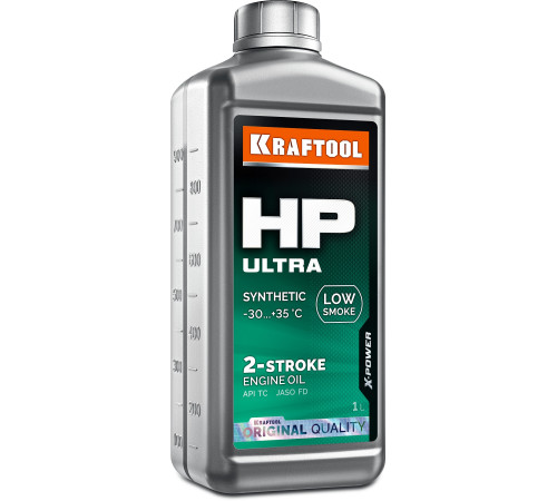 KRAFTOOL HP Ultra, 1 л, cинтетическое масло для 2-тактных двигателей (41501-1) купить в Сочи KRAFTOOL HP Ultra, 1 л, cинтетическое масло для 2-тактных двигателей (41501-1) купить в Сочи
