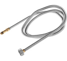 ЗУБР 1/2″, 1.5 м, гайка-штуцер, сильфонная подводка для смесителей с удлиненным штуцером (51013-150)