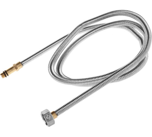 ЗУБР 1/2″, 1.5 м, гайка-штуцер, сильфонная подводка для смесителей с удлиненным штуцером (51013-150) купить  в Сочи