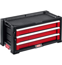 KETER DRAWER-3, 562 х 289 х 262 мм, (22″), ящик с 3 выдвижными полками (38381-3)