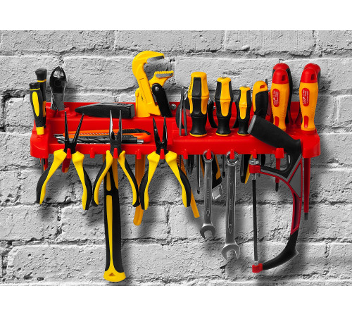 ЗУБР ИНПОЛ-47, 470 х 160 х 50 мм, (19″), пластиковая полка для инструментов (38350-19) купить  в Сочи