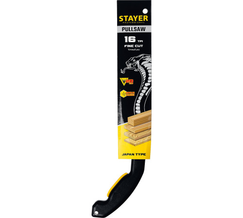 STAYER Cobra PullSaw, 300 мм, выкружная ножовка, Professional (15088) купить в Сочи STAYER Cobra PullSaw, 300 мм, выкружная ножовка, Professional (15088) купить в Сочи