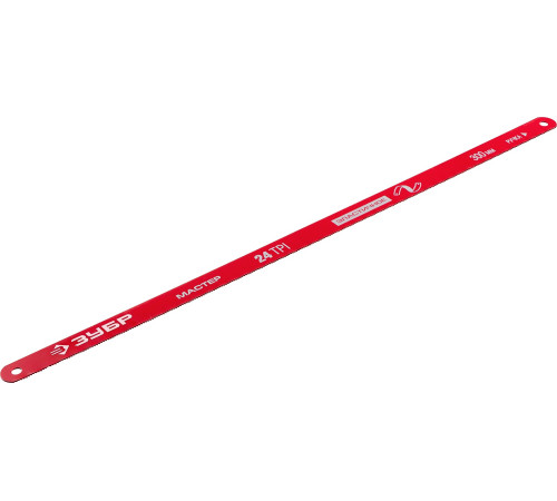 ЗУБР МАСТЕР-24, 24 TPI, 300 мм, 10 шт, гибкое полотно по металлу (15853-24-10) купить  в Сочи