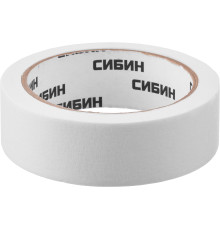 СИБИН 30 мм х 25 м, креповая, малярная лента (12111-30)
