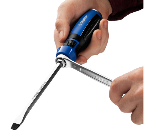 ЗУБР Ударник, SL8 х 150 мм, ударная отвертка, Профессионал (25271-8) купить  в Сочи