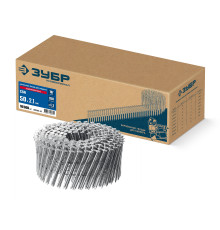 ЗУБР CSN 50 х 2.1 мм, барабанные гвозди для сайдинга оцинкованные, 10500 шт (305386-50)