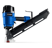 ЗУБР SN34-90, пневматический нейлер для реечных гвоздей ЗУБР SN34/D34 (50-90 мм), Профессионал (31924)