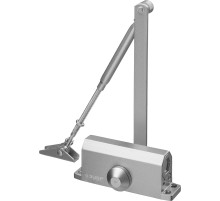 ЗУБР до 40 кг, цвет серебро, дверной доводчик, Профессионал (37910-50)