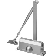 ЗУБР до 40 кг, цвет серебро, дверной доводчик, Профессионал (37910-50)