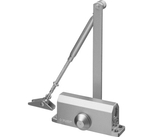 ЗУБР до 40 кг, цвет серебро, дверной доводчик, Профессионал (37910-50) купить  в Сочи