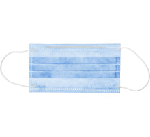 ЗУБР 5 шт, гипоаллергенная, трехслойная техническая защитная маска, Профессионал (11107-H5)