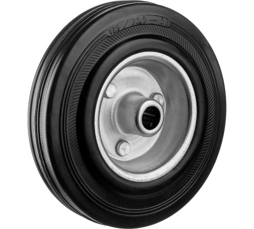 ЗУБР d 125 мм, г/п 100 кг, игольчатый подшипник, резина/металл, колесо, Профессионал (30936-125) для перемещения тележек и легковесного оборудования ЗУБР d 125 мм, г/п 100 кг, игольчатый подшипник, резина/металл, колесо, Профессионал (30936-125) для перемещения тележек и легковесного оборудования