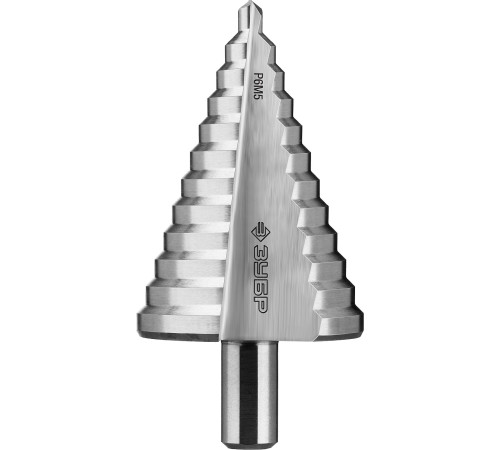 ЗУБР 6-52 мм, 12 ступеней, сталь Р6М5, ступенчатое сверло, Профессионал (29670-6-52) купить  в Сочи