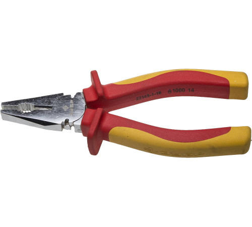 ЗУБР Профиэлектрик, 160 мм, диэлектрические комбинированные плоскогубцы, Профессионал (22145-1-16) купить  в Сочи
