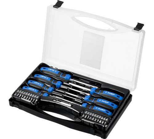 ЗУБР 28 предм., набор отверток, Профессионал (25240) купить  в Сочи