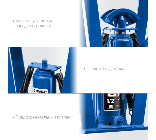 ЗУБР ТВГ-8, 8 т, ручной вертикальный гидравлический трубогиб, Профессионал (43078-08) купить  в Сочи