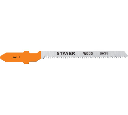 STAYER T101AO, 2 шт, 50 мм / 1.4 мм, T-хвост., HCS сталь, фигурный рез по ламинату/фанере, полотна для лобзика, Professional (15992-1.3) купить в Сочи STAYER T101AO, 2 шт, 50 мм / 1.4 мм, T-хвост., HCS сталь, фигурный рез по ламинату/фанере, полотна для лобзика, Professional (15992-1.3) купить в Сочи