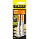 STAYER T101AO, 2 шт, 50 мм / 1.4 мм, T-хвост., HCS сталь, фигурный рез по ламинату/фанере, полотна для лобзика, Professional (15992-1.3) купить в Сочи