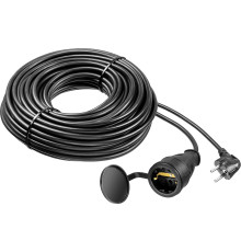 ЗУБР ПВС-315-Ш, ПВС, 3 х 1.5 мм2, 30 м, IP44, 3500 Вт, силовой удлинитель-шнур, Профессионал (55020-30)