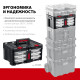 KETER STACKNROLL, 481 х 332 х 233 мм, (19″), пластиковый ящик с 3 органайзерами и 18 ячейками (38406) купить в Сочи